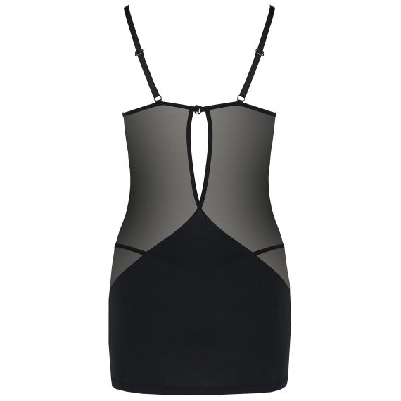 Пеньюар LUMIA CHEMISE black S/M - Passion | Зображення 2