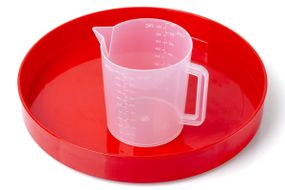 Кружка мірна полістирол 1л МЕД