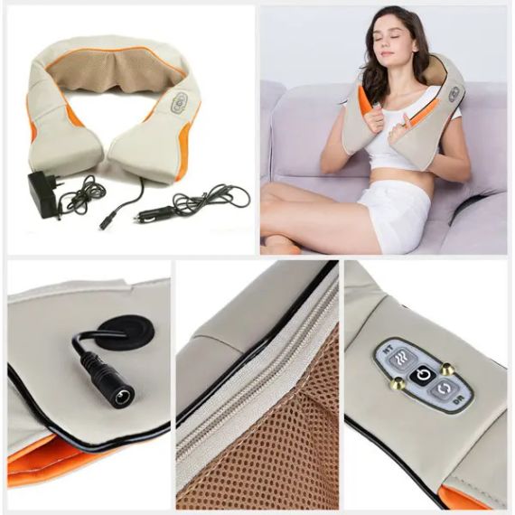 Массажёр для шеи и плеч Massager of Neck Kneading | Зображення 5