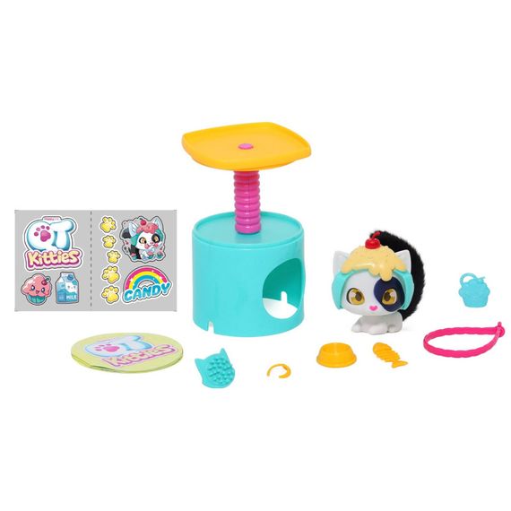 Детский игровой набор "Котенок Кэнди" QT Kitties 450001-2 фигурка, домик, аксессуары | Зображення 3