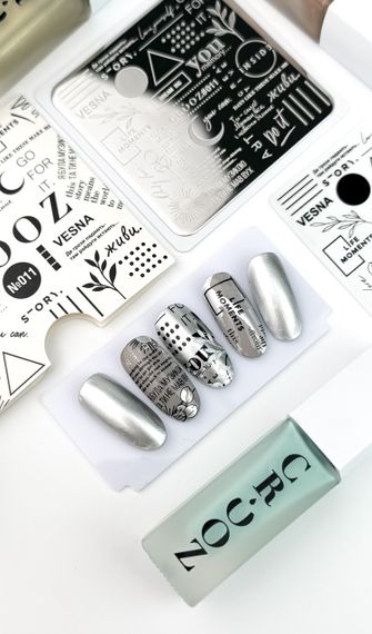 Пластина для стемпинга Crooz 11 (6 х 6см) | Зображення 2