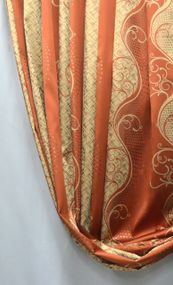 Штора жакард 7153 теракотова