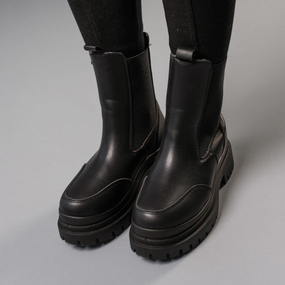 Ботинки женские Fashion Camie 3862 37 размер 24 см Черный | Зображення 7