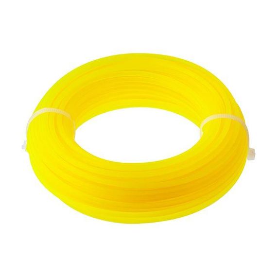 Волосінь для тримера "коло", 2,4 мм*15 м INTERTOOL DT-2303 | Зображення 1