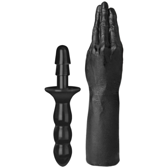 Рука для фістингу Doc Johnson Titanmen The Hand with Vac-U-Lock Compatible Handle, діаметр 6,9 см