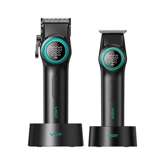 Комплект для стрижки VGR V-001 V-977 BLACK чорний | Зображення 1