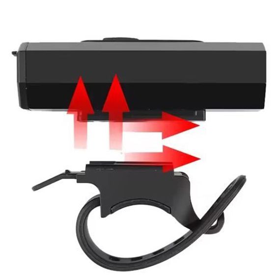 Фонарь для велосипедистов с зарядкой, Освещение для велосипеда, Фонарь велосипедный с аккамулятором UQ-69 | Зображення 3