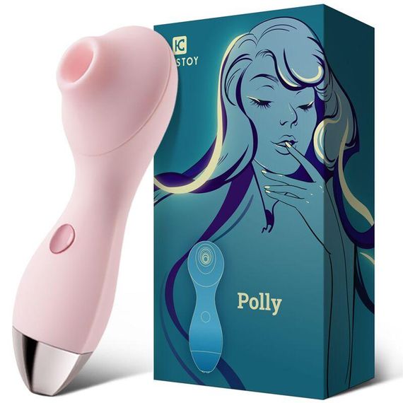 Вакуумний стимулятор KisToy Polly Pink | Зображення 2