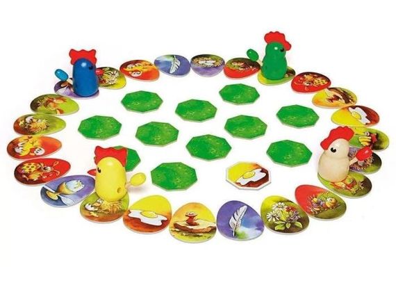 Настольная игра Zicke Zacke Huhnerkacke (Цыплячьи бега) | Зображення 5