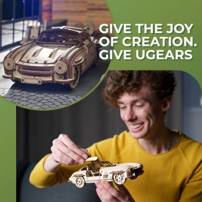 Конструктор Ugears Крылатое спорткупе (6337511) | Зображення 4