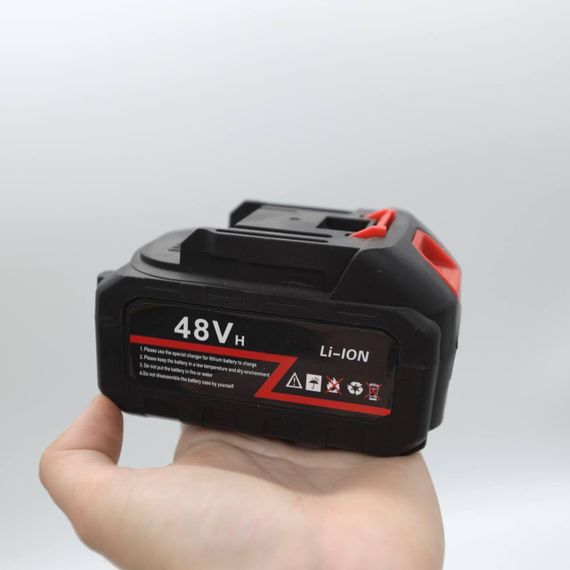 Акумулятор для ланцюгової пили 48V / Акумуляторна батарея для міні пили / Літій-іонний акумулятор | Зображення 8