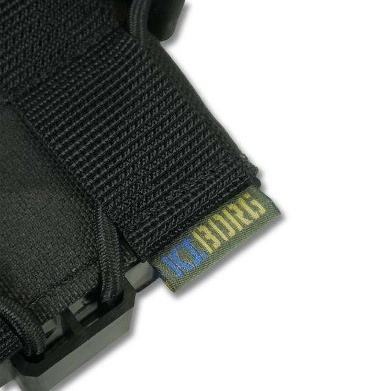 Жесткий усиленный тактический подсумок Kiborg GU Single Mag Pouch Dark Multicam | Зображення 3