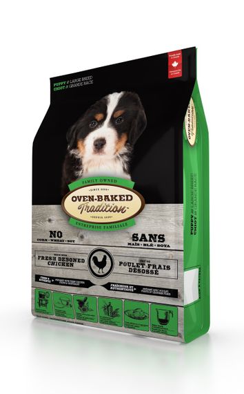 Корм Oven-Baked Tradition Puppy Large Breed сухий з куркою для цуценят великих порід 11.34 кг