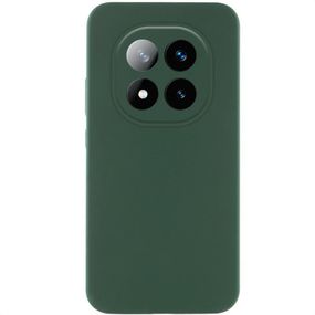 Чехол Silicone Cover Lakshmi Full Camera (AAA) для Xiaomi Redmi Note 15 Pro 5G Зеленый / Cyprus Green