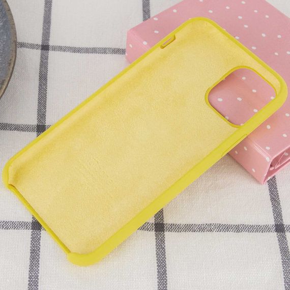 Чехол Silicone Case (AA) для Apple iPhone 11 Pro (5.8") Желтый / Yellow | Зображення 2