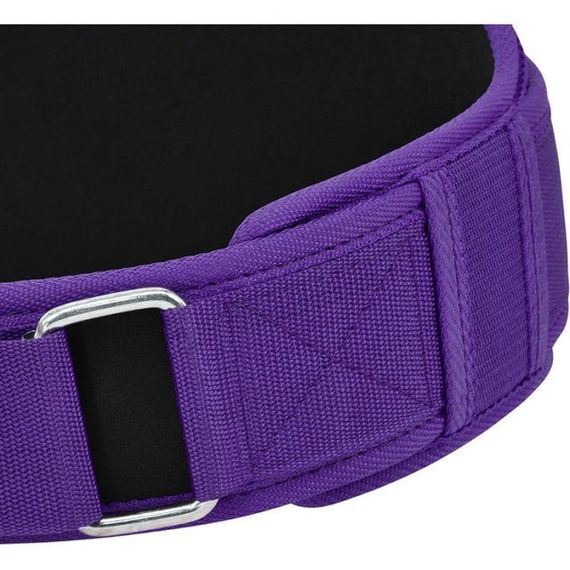 Пояс для важкої атлетики RDX RX5 Double Belt неопреновий Purpel XS | Зображення 6