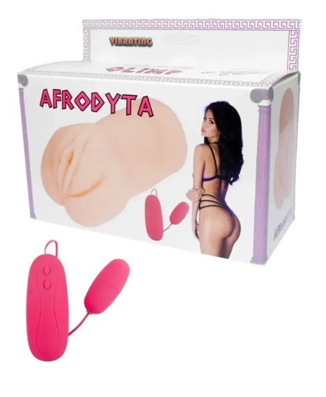 Мастурбатор-вагіна з вібрацією Boss Series — Afrodyta, BS2600008V Sex Aura | Зображення 5