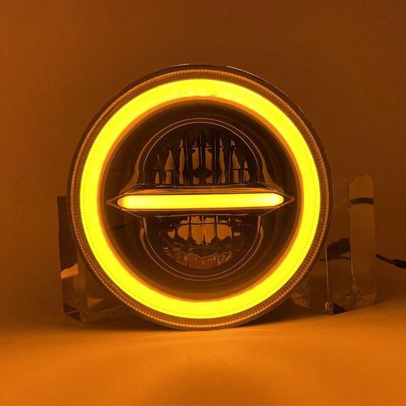 Світлодіодна фара StarLight HP-HLD-30-01 ближнє+дальнє (DRL+поворот) НИВА, ВАЗ, ГАЗ, УАЗ, JEEP 12/24V | Зображення 5