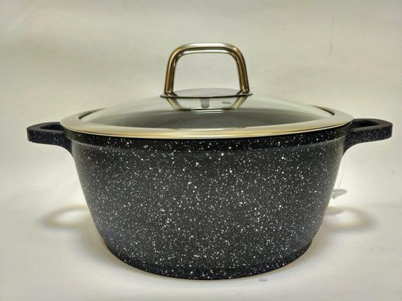 Каструля Bohmann BH-7350-32MRB, 8.6 л, 32 см, алюмінієва з кришкою та антипригарним покриттям | Зображення 4