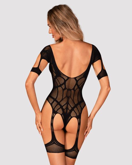 Бодістокінг-боді Obsessive G334 Чорний S/M/L | Зображення 1