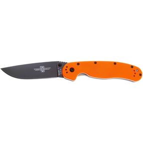 Нож Ontario Knife RAT I AUS-8 Orange, Black Blade (ON8846OR)
