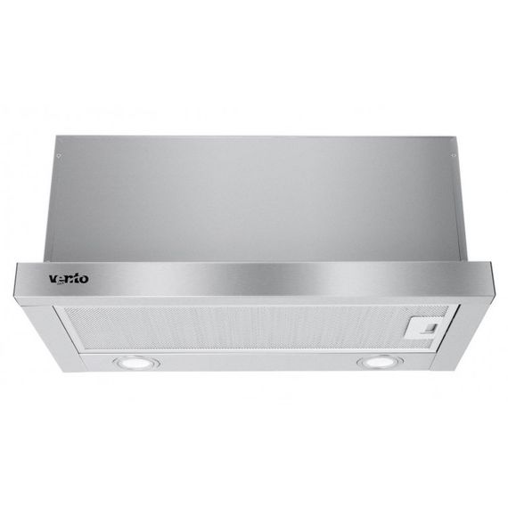 Вытяжка выдвижная кухонная нержавейка VENTOLUX GARDA 60 INOX (1100) LED | Зображення 1