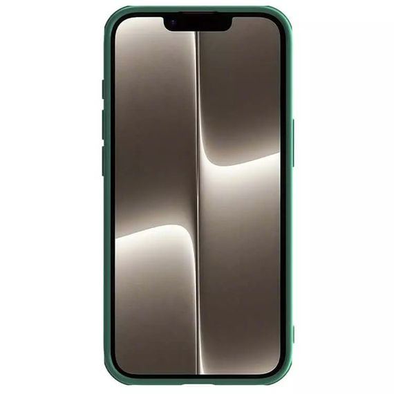 Карбонова накладка Nillkin CamShield Pro для Apple iPhone 16e (6.1") Deep Green | Зображення 3
