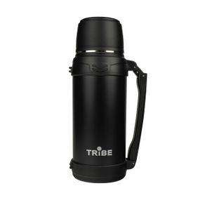 Термос туристичний Tribe Family line 2 л з ситечком, колір Чорний T-DG-0001-black