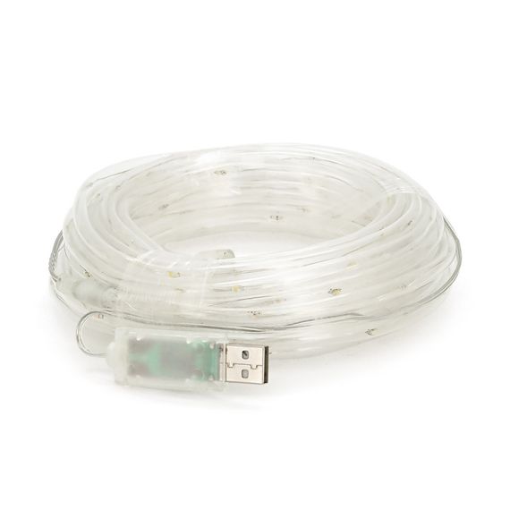 Гірлянди 100LED, 1 режим, 10 метрів, мідний провід, живлення від USB, Mix Color | Зображення 2