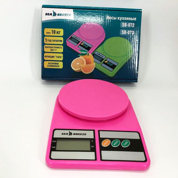 Компактные кухонные весы с батарейками SeaBreeze SB-072, Точное весы для кухни вес для кухни XN-95 | Зображення 7