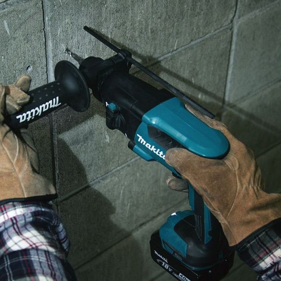 Перфоратор аккумуляторный Makita DHR165Z (LXT, 1.3 Дж, SDS-PLUS, без аккумуляторов и зарядного устройства) | Зображення 6