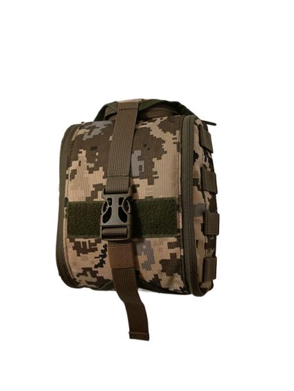 Аптечка тактична військова швидкого знімання Піксель на MOLLE GEN 5 | Зображення 1