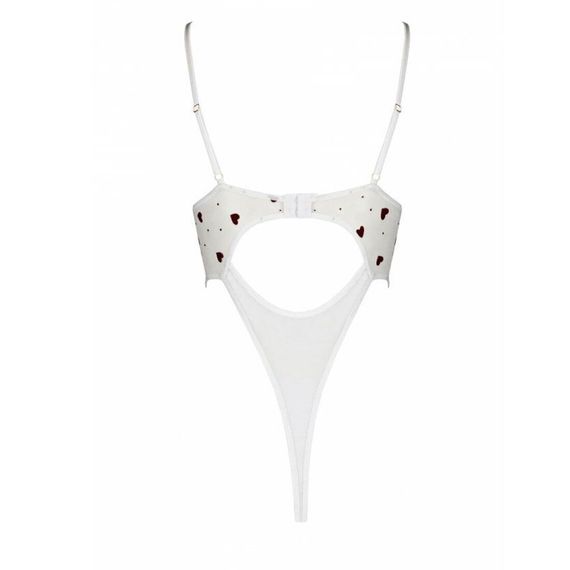 Еротичний боді з малюнком LOVELIA BODY white L/XL - Passion, L/XL | Зображення 5
