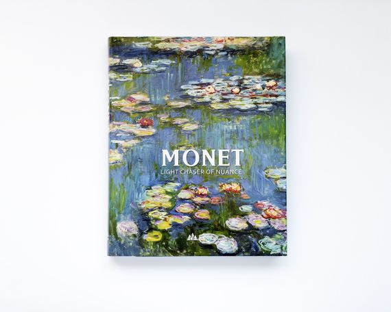 Книга про життя і творчість Клода Моне Monet. Light chaser of nuance живопис книги