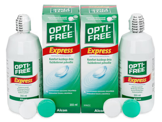 Розчин для контактних лінз Опті-Фрі Експрес Opti-Free Express 710 мл Alcon | Зображення 1