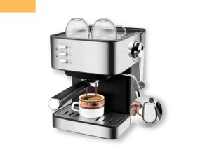 Кофеварка рожковая для дома электрическая полуавтоматическая 850Вт XPRO KA-3091 серая (40983-KA-3091)