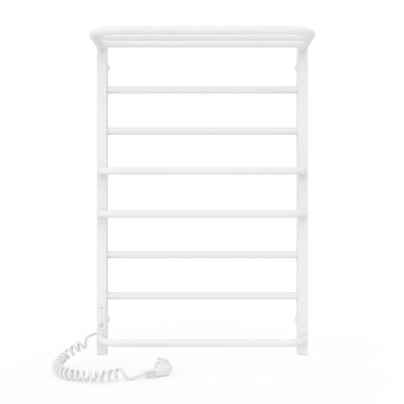 Електрична рушникосушарка Laris Зебра Комфорт ЧФ8 500 х 800 Е з полицею (підкл. зліва) R3 | Зображення 1