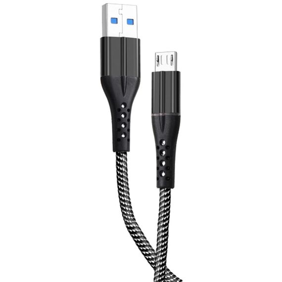 Кабель Micro USB Grunhelm GMC-02MLB, 1 м