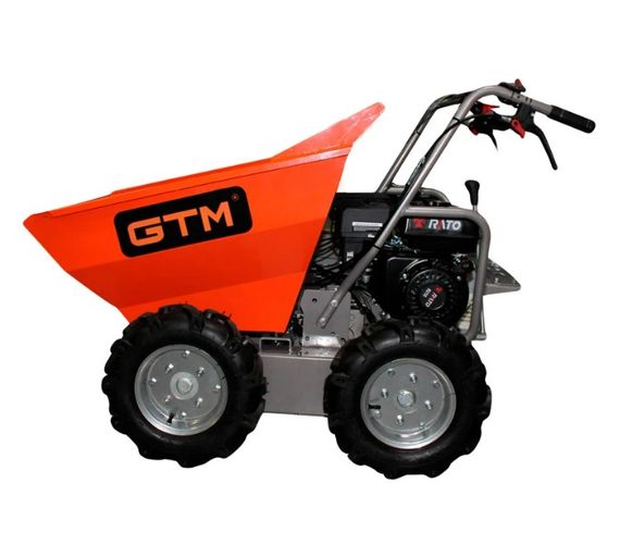Самохідний будівельний візок думпер GTM T30 300 кг на колесах | Зображення 1