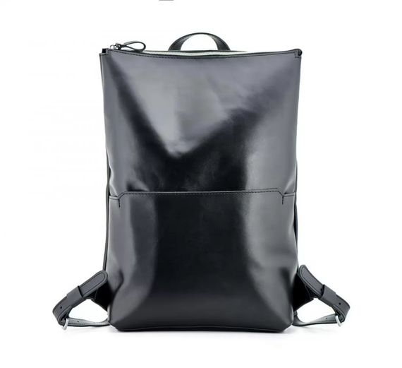 Шкіряний рюкзак Skin and Skin Flatrock M Чорний (BP09BL)