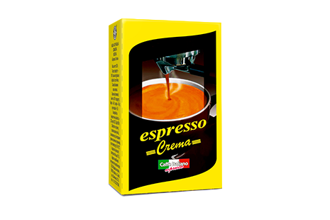 Кава мелена Віденська кава Espresso Crema 250г, зерно суміш арабіки Індії та Африки для еспресо, кавомашин