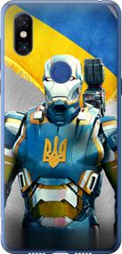 Чехол на Xiaomi Mi Mix 3 Украинский киборг "980u-1599-17620"