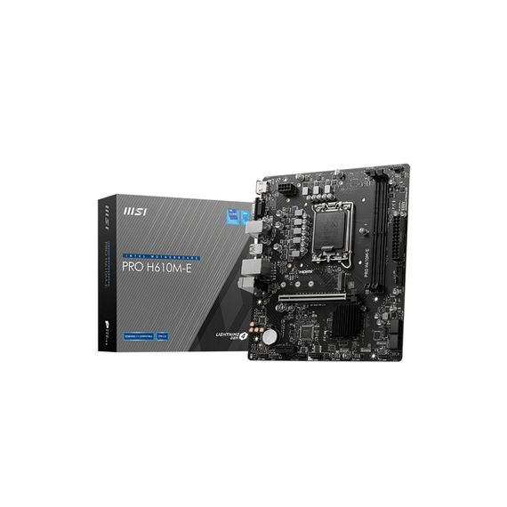 Материнська плата MSI PRO H610M-E | Зображення 1