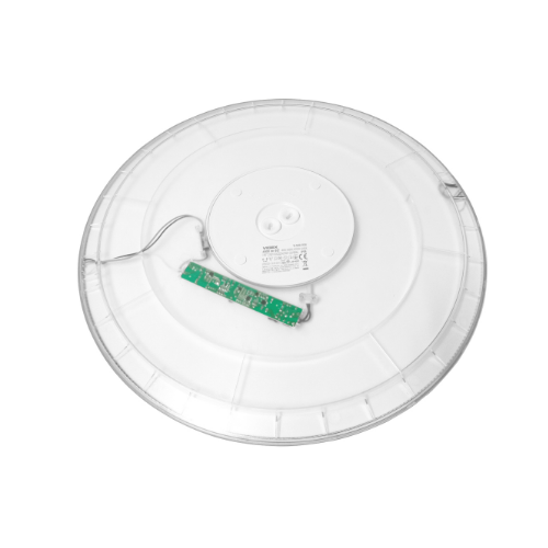 LED Світильник 44W 3000K-4000K-5000K з декоративною підсвіткою білий VL-DL5R-44CW Videx | Зображення 1