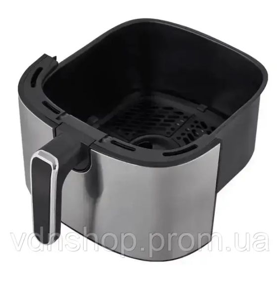 Аерофритюрниця Sokany SK 10052 1700W Аерогриль безмасляна мультипіч для приготування без олії 7 л з сенсорним керуванням | Зображення 1