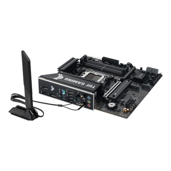 Материнcкая плата ASUS TUF GAMING B850M-E WIFI sAM5 B850 4xDDR5 M.2 HDMI DP WiFi BT mATX 90MB1LS0-M0EAY0 | Зображення 5