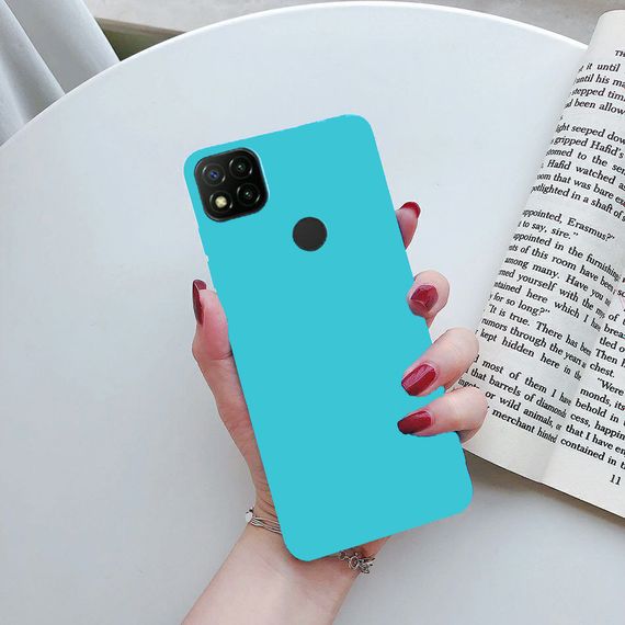 Чохол Candy Silicone для Xiaomi Redmi 10C колір Бірюзовий | Зображення 1