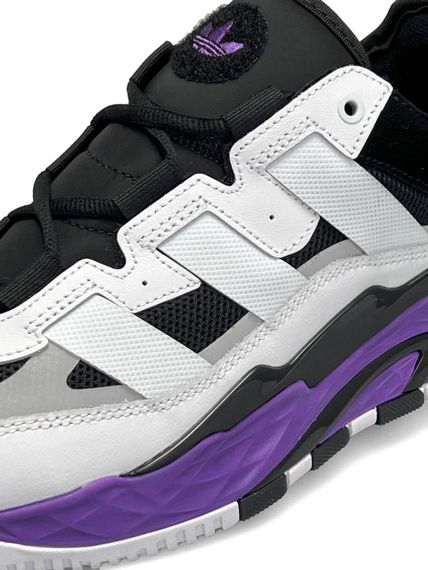 Чоловічі кросівки A-dida-s Niteball  White Violet M , В'єтнам 43 27.5 | Зображення 8