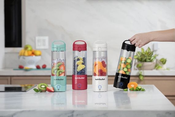 Фітнес-блендер акумуляторний Nutribullet NBP003NBL 100 Вт синій | Зображення 5