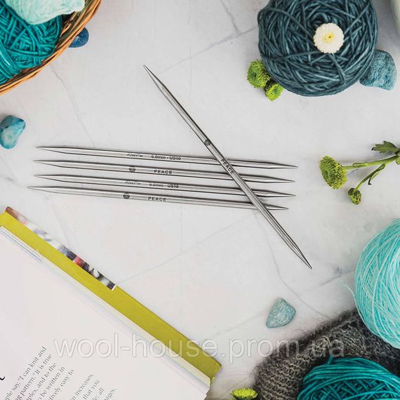 Спиці шкарпеткові Knit Pro Mindful, 15 см